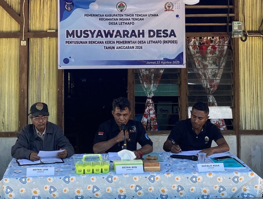 MUSDES RKPDes Tahun Anggaran 2026 Desa Letmafo